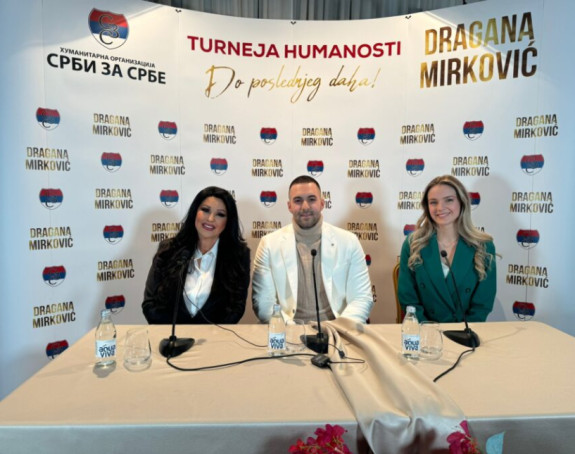 Драгана Мирковић сав новац од турнеје даје у хуманитарне сврхе!