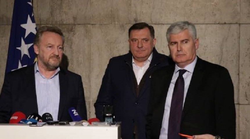 O`Brajan prozvao Dodika, Izetbegovića i Čovića zbog opstrukcije