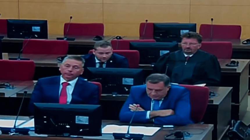 U sudu BiH sutra pretres samo za Milorada Dodika