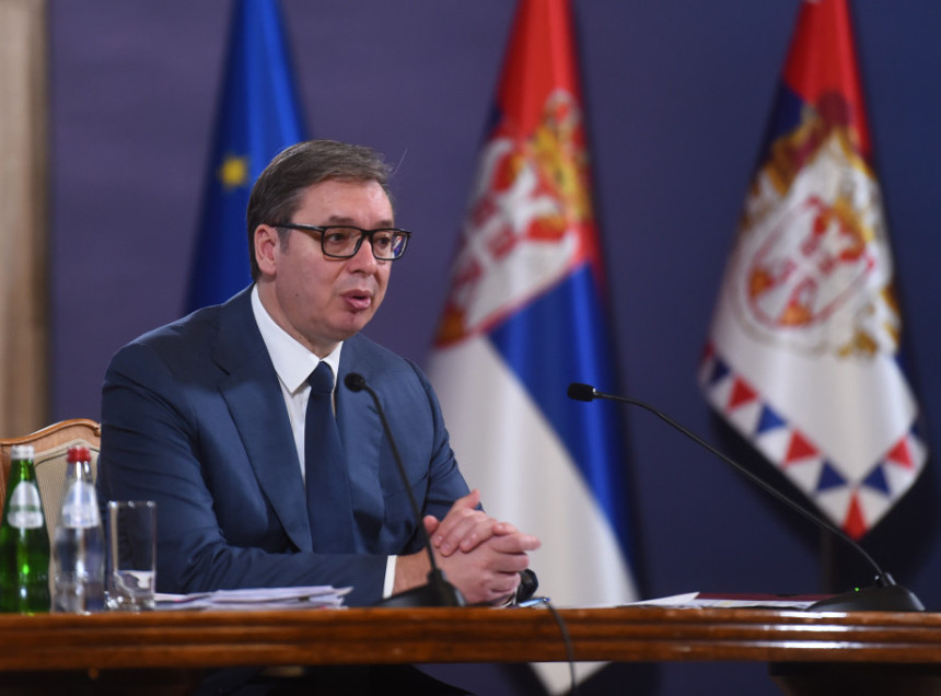 Vučić sutra na sjednici Savjeta bezbjednosti