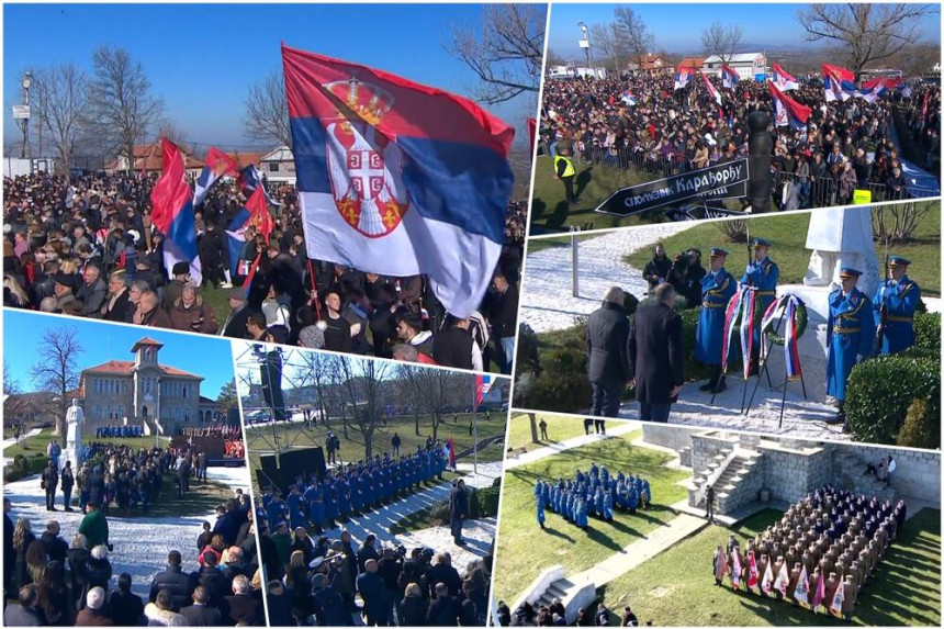 Одржана централна церемонија за Дан државности Србије