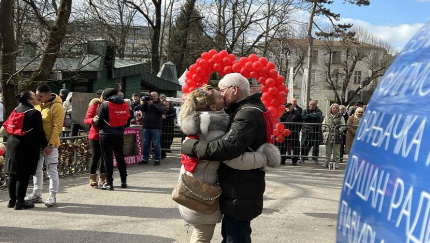 Ирена и Ђорђе љубили се скоро 50 минута па победили на такмичењу у Врњачкој Бањи