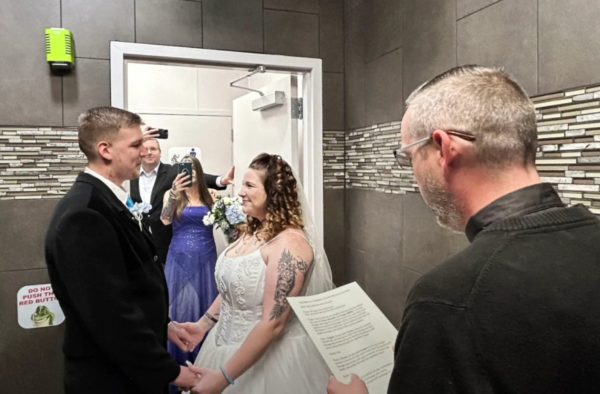Ovakvo vjenčanje sigurno niste vidjeli (VIDEO)