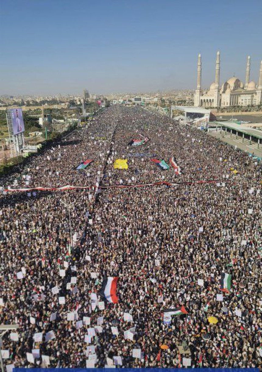 U glavnom gradu Jemena milion ljudi izašlo na ulice