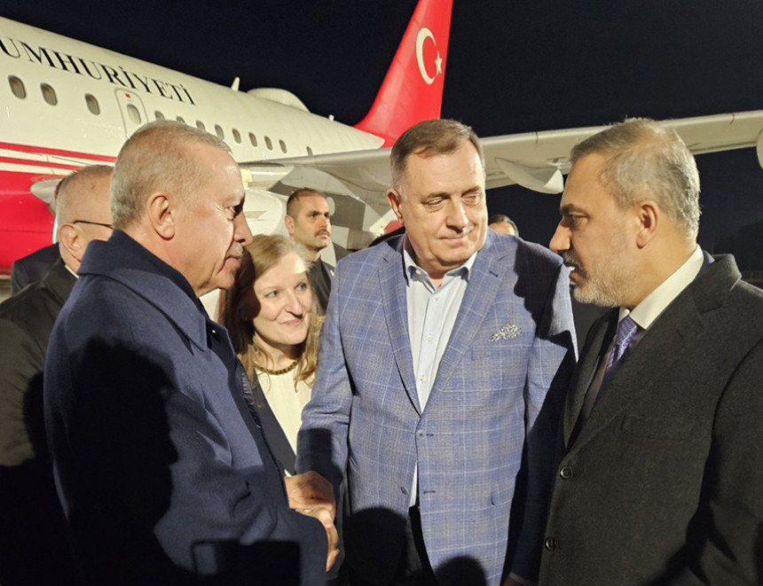 Šta je Erdogan poručio Dodiku za rođendan?