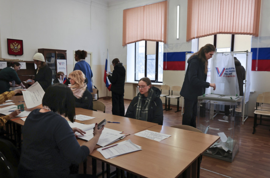 Излазност на руским предсједничким изборима 60 одсто