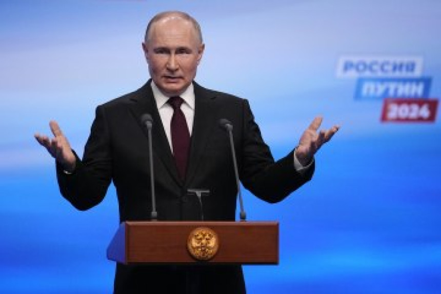 Prebrojani glasovi, za Putina glasalo 87,28% birača