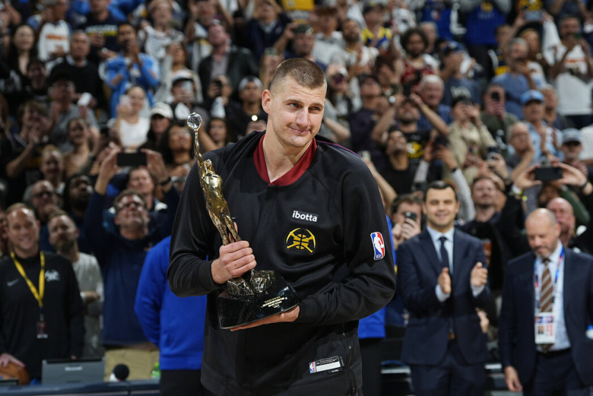 Јокић добио награду за најкориснијег играча НБА лиге