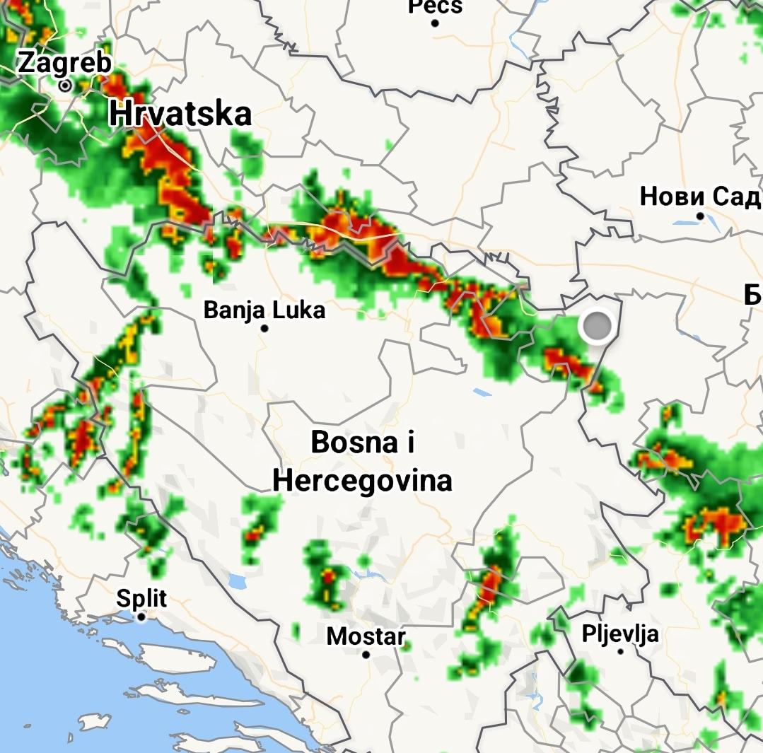 Nevrijeme duž toka rijeke Save od Zagreba do Bijeljine | BN