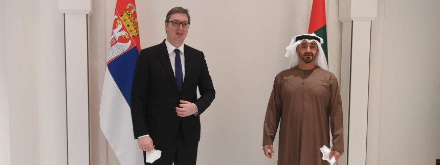 Vučić u radnoj posjeti Ujedinjenim Arapskim Emiratima