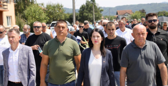 Trivić: Nevine žrtve su ugrađene u temelj Srpske