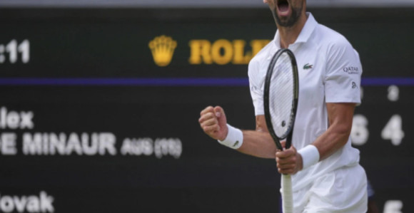 Nole u četvrtfinalu Vimbldona, pobijedio De Minora