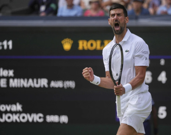 Nole u četvrtfinalu Vimbldona, pobijedio De Minora