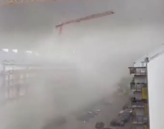 Jako nevrijeme pogodilo Beograd, pet povrijeđenih