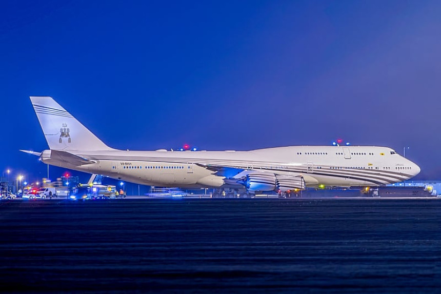 Na aerodrom u Budimpešti sletjela "leteća palata"