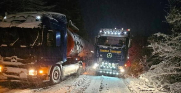 Zabranjen saobraćaj za teretna vozila preko Romanije