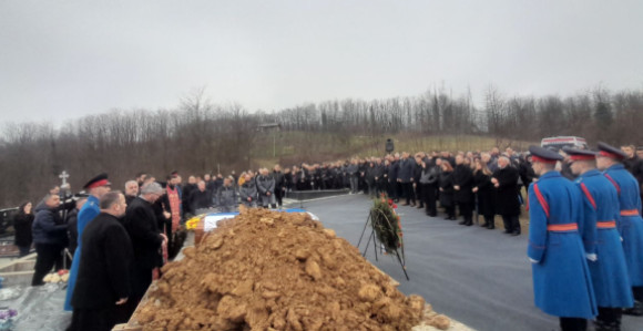 Sahranjen Borislav Paravac na groblju kod Doboja