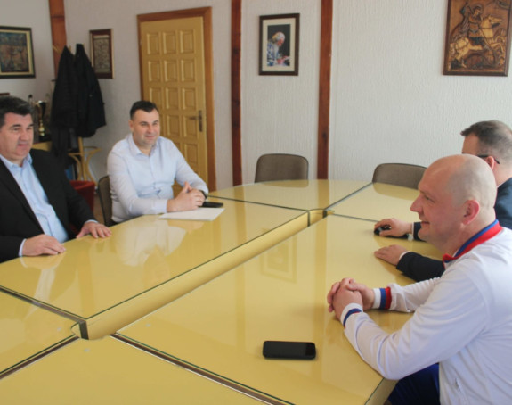 Načelnik Lopara upriličio prijem za istaknutog sportistu