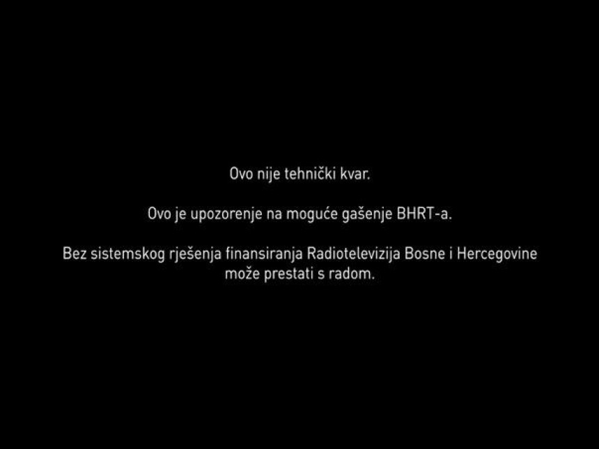 БХРТ прекинуо редовно емитовање програма!