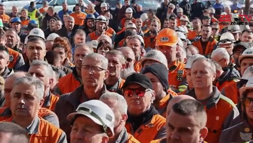 Protest radnika Nove Željezare Zenica: Prijeti gašenje!