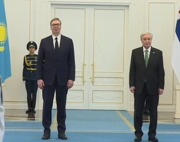 Najviše odlikovanje Kazahstana za predsjednika Srbije
