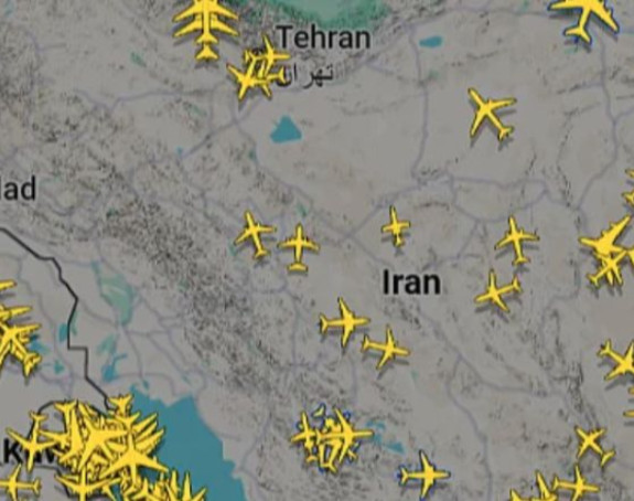Stopirani svi letovi nakon udara Izraela i Amerike na Iran