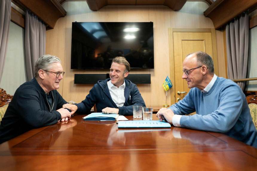 Oglasili se zajedno lideri Britanije, Francuske i Njemačke