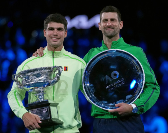 Đoković na trećem mjestu ATP liste, Alkaraz i dalje prvi