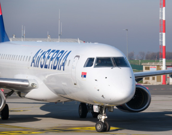 Avion Er Srbije iz Dubaija sletio u Beograd u 6.21