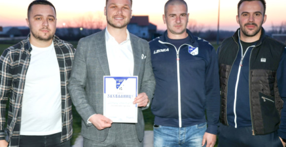 Stanivuković u posjeti FK Majevica u Zabrđu kod Ugljevika