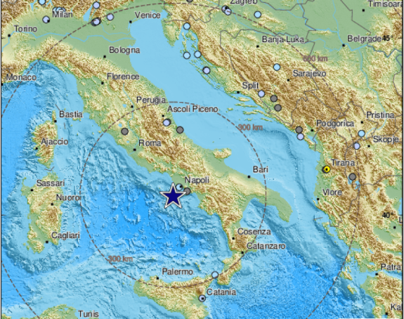Snažan zemljotres u Italiji, osjetio se širom Evrope