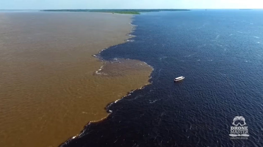 Ово су двије ријеке које се сусрећу, али се не мијешају