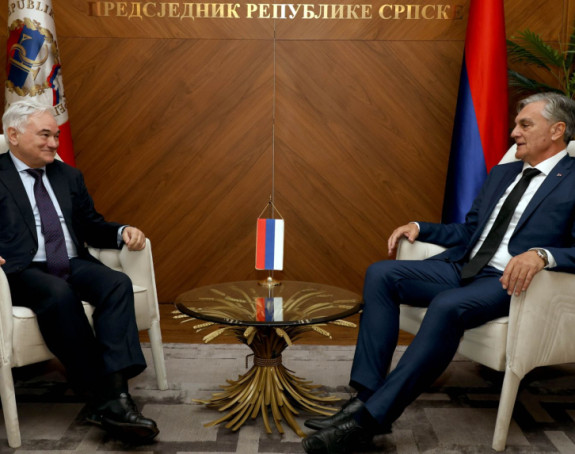 Karan srdačno sa ambasadorom Njemačke u Banjaluci