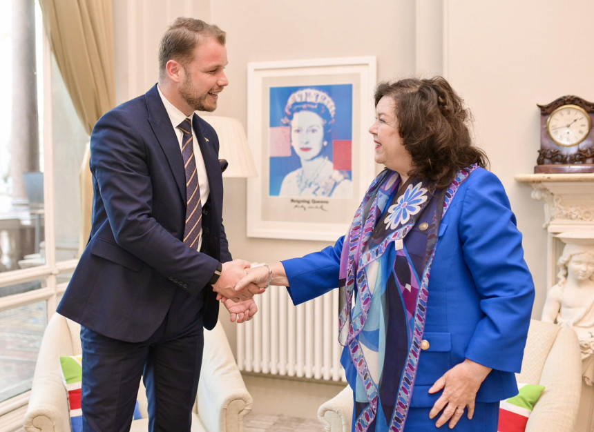 Станивуковић са изасланицом за ЗБ Карен Пирс