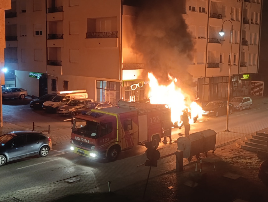 Огласило се тужилаштво: Мерцедес је намјерно запаљен