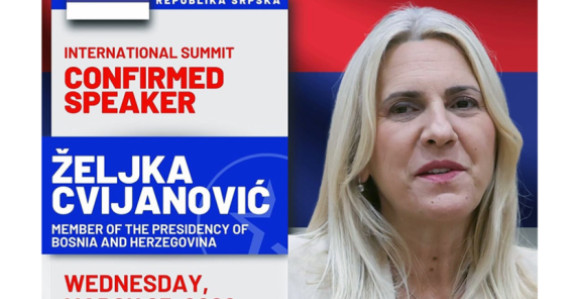 Cvijanovićeva jedan od govornika skupa u Dalasu u Teksasu