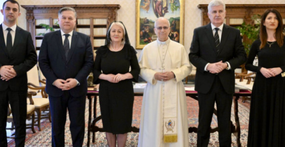 Krišto i Čović kod pape: Pozvali ga da posjeti BiH i Mostar