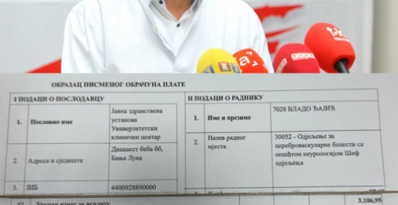 Oglasio se poslanik SNSD: Zdravstveni radnici zaslužuju veće plate