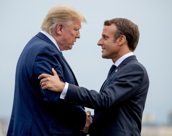 Makron odbacio Trampove komentare kao neprimjerene