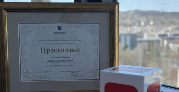 Priznanje Jeleni Trivan za rezultate kompanije m:tel