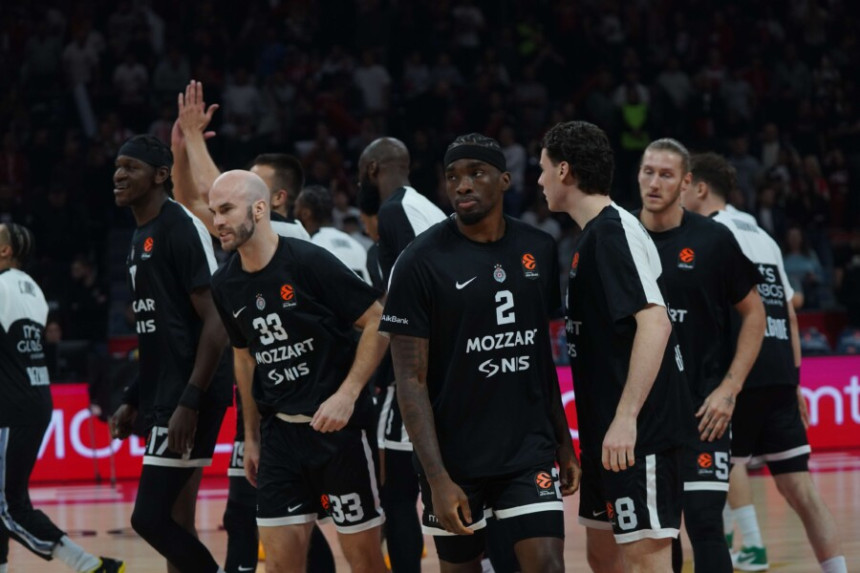 Кошаркаши Партизана поражени од Ефеса у 36. колу Евролиге