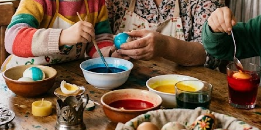 Uz svilenu maramu imaćete najljepša vaskršnja jaja