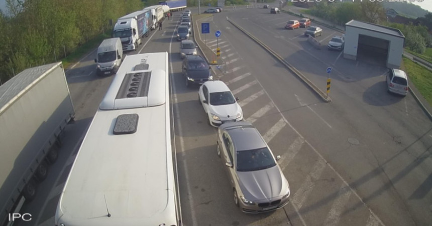 Појачана фреквенција возила на граничном прелазу Градина