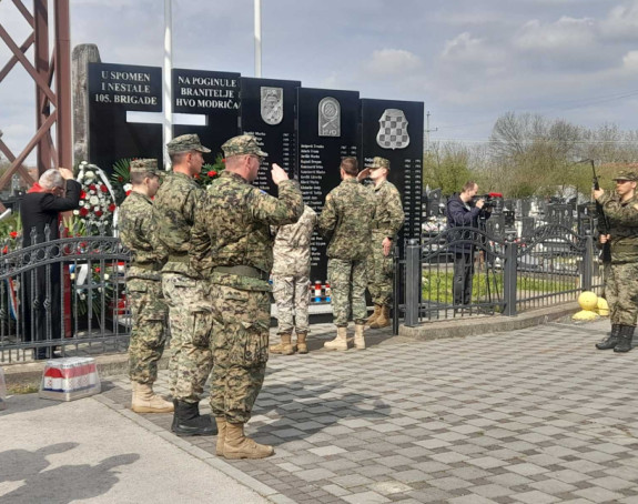 Modriča: Godišnjica osnivanja 105. brigade HVO