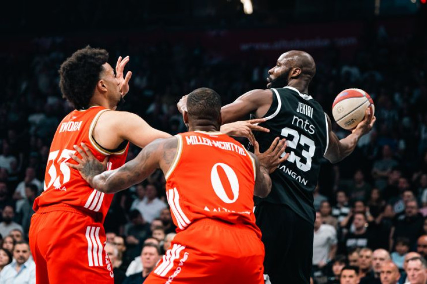 Partizan pobijedio Crvenu zvezdu u derbi meču ABA lige