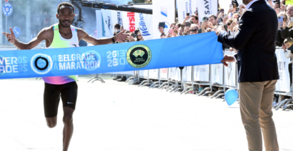 Београдски маратон - рекордер Гудета Гада Гемсиса