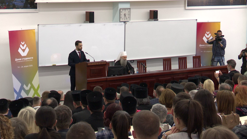 Patrijarh srpski Porfirije besjedio studentima u Banjaluci