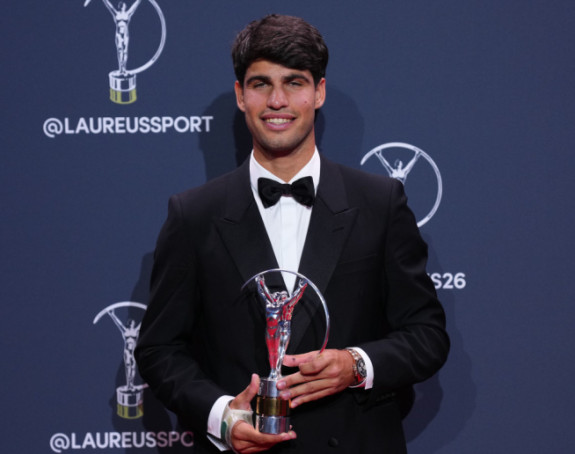Teniser Karlos Alkaraz najbolji sportista svijeta