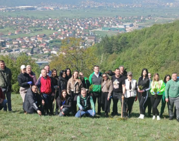 Akcija pošumljavanja na lokalitetu Gornji Kotorac – Ilinjača