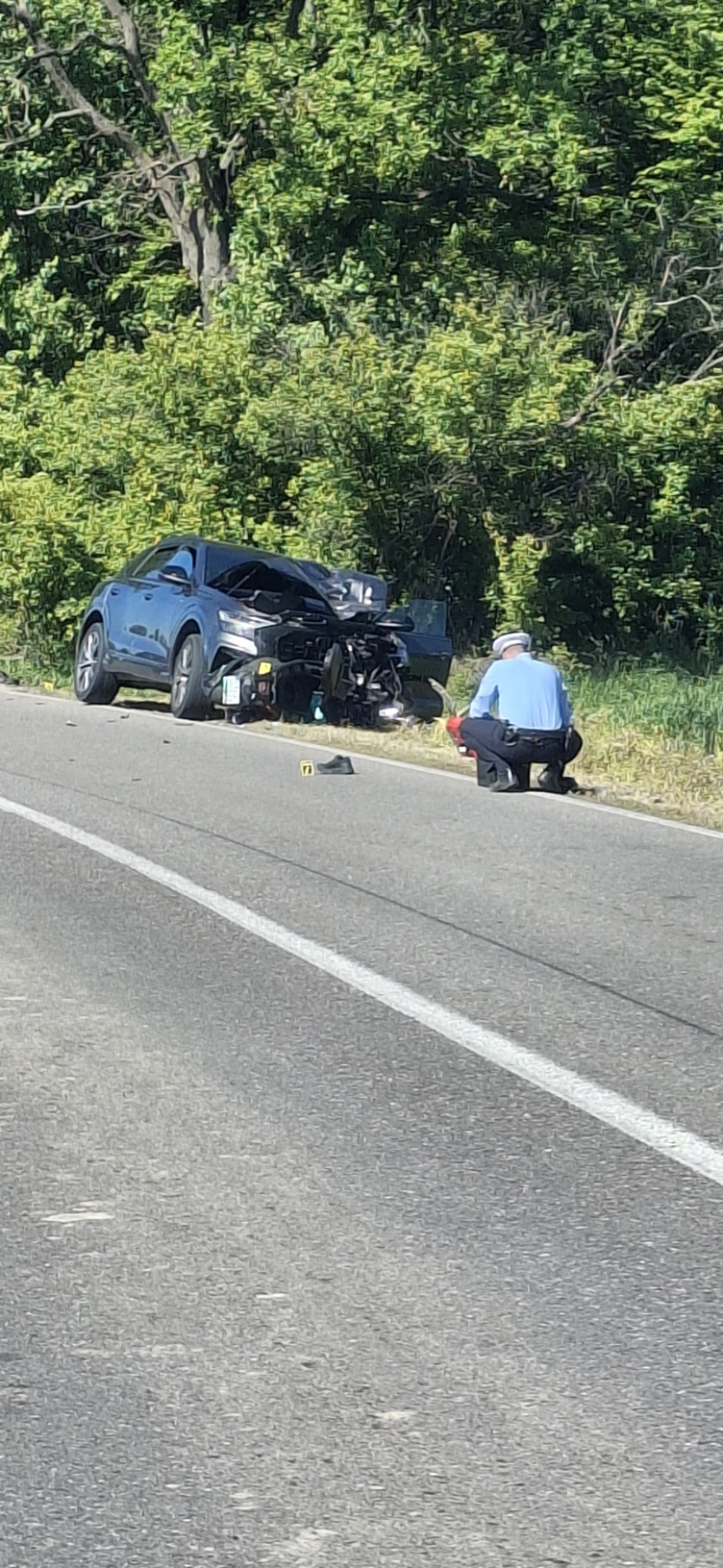 Несрећа код Бијељине: Погинуо мотоциклиста